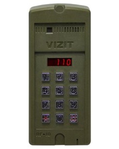 Блок вызова Vizit БВД-SM110R в Альметьевске Блоки вызова многоабонентные Pintop.ru