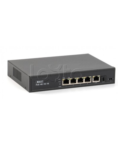 Коммутатор Бастион SKAT PoE-4E-1G-1S в Альметьевске Коммутаторы Pintop.ru